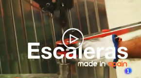 Vdeo TVE Fabricando Made In Spain: Cómo se fabrican las escaleras Rolser