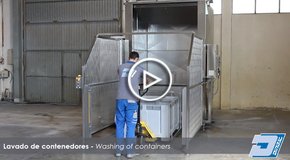 Vdeo Dinox F-5 - Armario lavado contenedores y palets