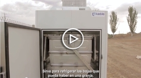 Vdeo Cámara refrigeración cadáveres en granjas KADKO by SEREVA ES