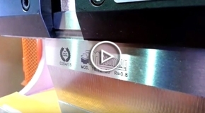 Vdeo Metalmaq - Como evitar las marcas de plegado en Aluminio lacado