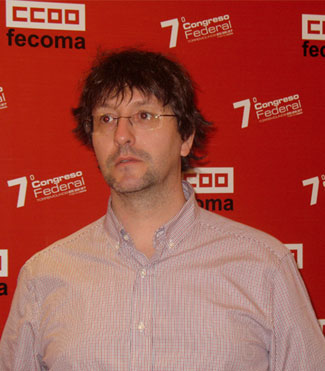 Foto de Entrevista a Santiago Cubero, secretario de Salud Laboral y Medio Ambiente de Fecoma-CC OO