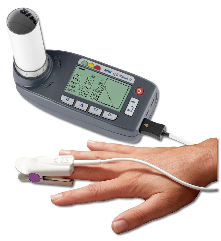 Espirómetro portátil Mir Spirobank II Equipamiento médico y