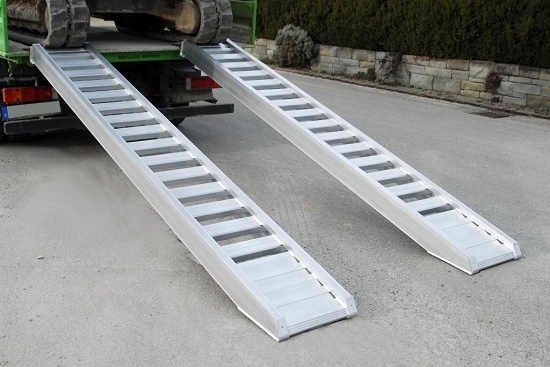 Rampas de carga de aluminio Wakü Gama AVS - Obras públicas - Rampas de