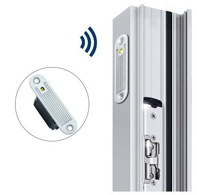 Receptor de radio universal para puertas Fuhr Instant key - Madera