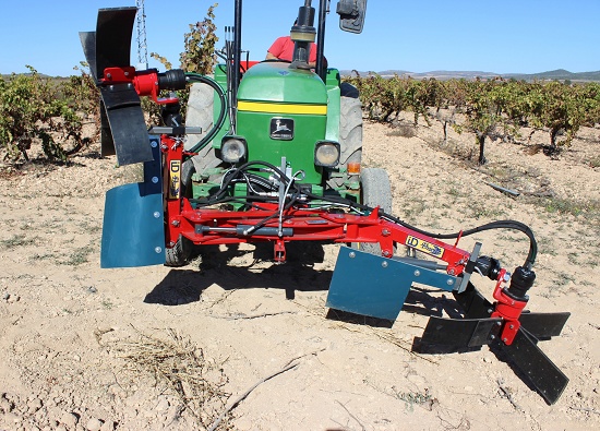 Barredoras de restos de poda ligeras Industrias David AL-C