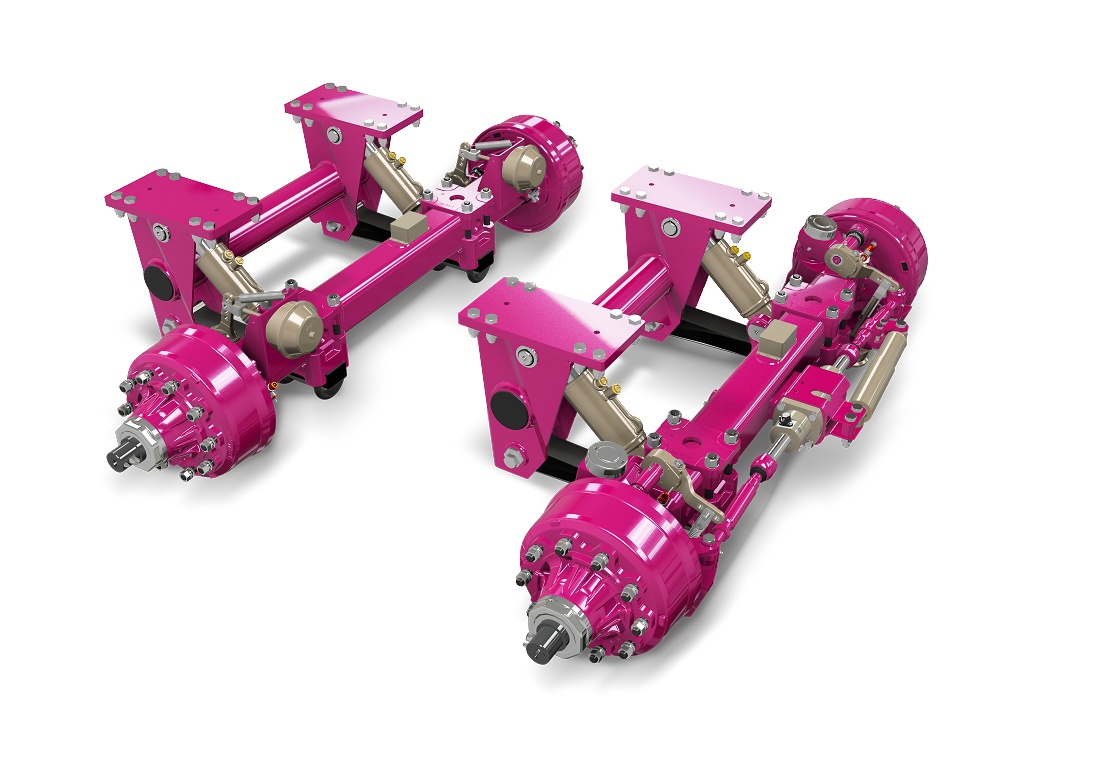 Suspensión hidráulica ADR con Teknoax 2.0 Jardinería