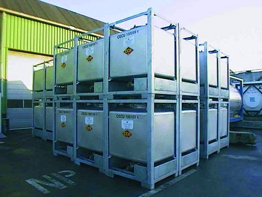 Contenedores de acero inoxidable - Química - Contenedores de acero