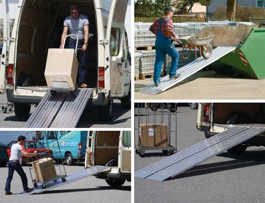 Rampa para vehículos AOS - Almacenaje y logística - Rampa para vehículos