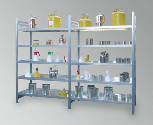 Estanterías para pequeños recipientes - Química - Estanterías para