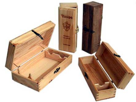 Estuche de madera con bisagra-Federacion Española del Envase de Madera