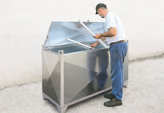 Contenedor metálico - Almacenaje y logística - Contenedor metálico