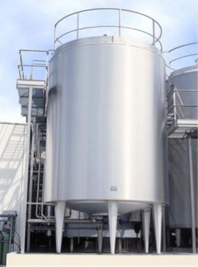 Depósitos de almacenamiento ETh - Industria alimentaria - Depósitos de