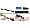 Fotografí­a de Conector de fibra óptica