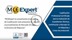 Vdeo MCEExpert: la primera cualificación profesional certificada global para el Marcado CE de Máquinas