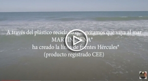 Vdeo Fuentes Hércules de plástico reciclado 100%- Martín Mena. La alternativa sostenible