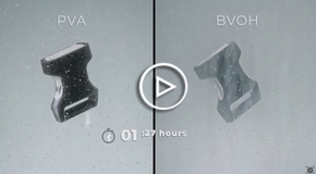 Vdeo BCN3D Filaments: BVOH vs PVA