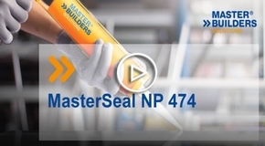 Vdeo Masilla de poliuretano - Master Seal NP 474