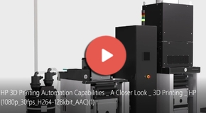 Vdeo Soluciones de automatización 3D HP Jet Fusion.