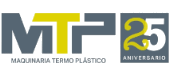 Logotipo de Maquinaria Termo Plásticos (MTP)