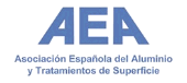Logo de Asociación Española del Aluminio y Tratamientos de Superficie -AEA-