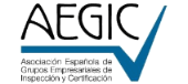 Logotipo de Asociación Española de Grupos Empresariales de Inspección y Certificación (AEGIC)
