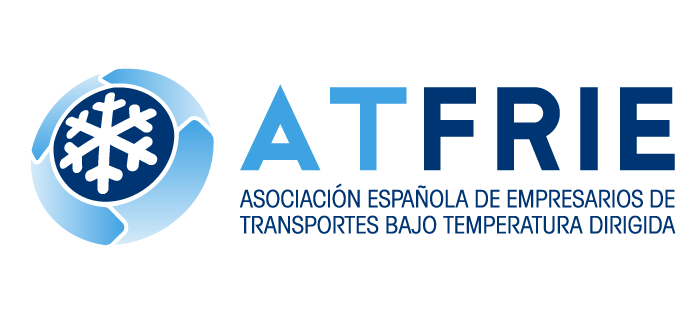 Logo de Asociación Española de Empresarios de Transportes Bajo Temperatura Dirigida (ATFRIE)
