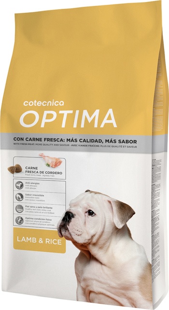 Dog food Optima Lamb \u0026 Rice - Pets 