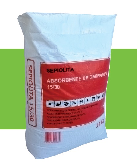 Absorbentes Industriales Conterol Arcilla Sepiolita 15/30 - Agricultura