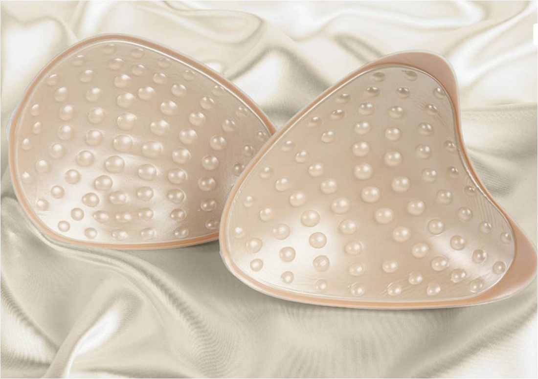 Breast prosthesis locations picture