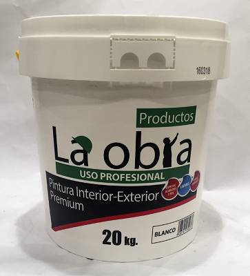 Pinturas interior/exterior La Obra Premium - Construcción (Materiales