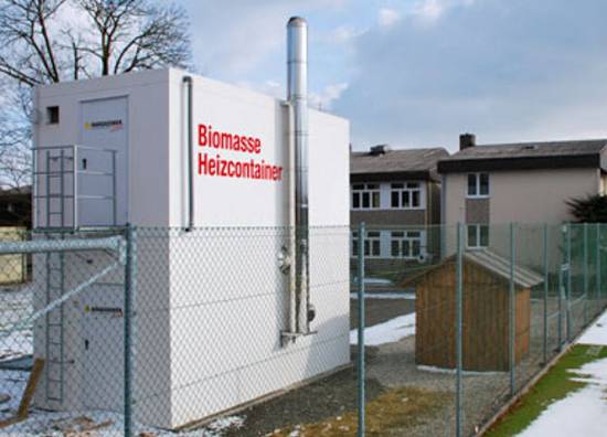 Contenedor de doble piso Hargassner SP - Energías - Contenedor de doble