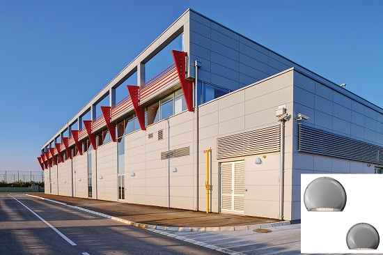 Iluminación para exteriores Schreder Indu Wall Pack - Ferretería