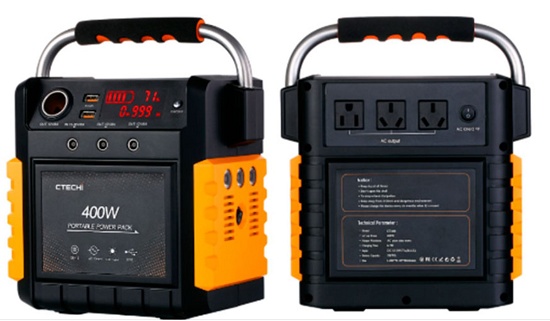 Sistemas de almacenamiento portátiles CTECHI Power Banks - Energías