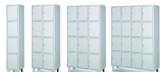 Taquillas metálicas de 4 puertas - Construcción (Materiales