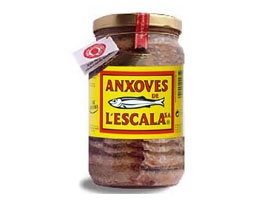 Anchoas en sal Anxoves de L'escala REF: 21001 - Distribución Pescados y ...