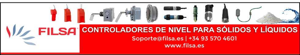 Filsa: controladores de nivel para sólidos y líquidos