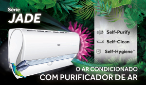 Efcis série Jade o AR condicionado com purificador AR