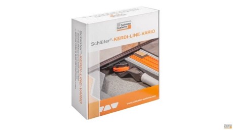 Schlüter-Kerdi-Line-Vario: Flexibilidad total en la construcción de duchas de obra