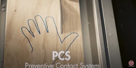 PCS - Sistema de contacto preventivo, dispositivo de seguridad en el trabajo de la madera | Grupo Felder