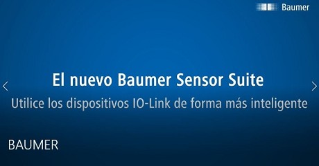 El nuevo Baumer Sensor Suite