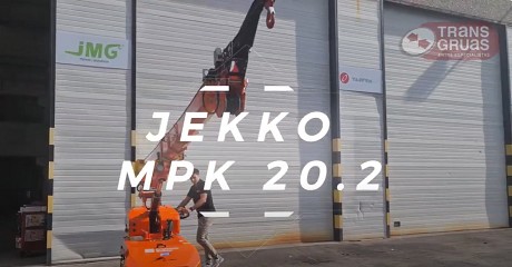 Jekko MPK20.2 La revoluci�n en manipulaci�n de vidrio y aluminio