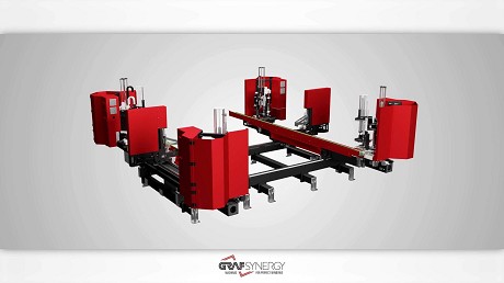 Soldadora de 6 cabezales SL6F TR GrafSynergy