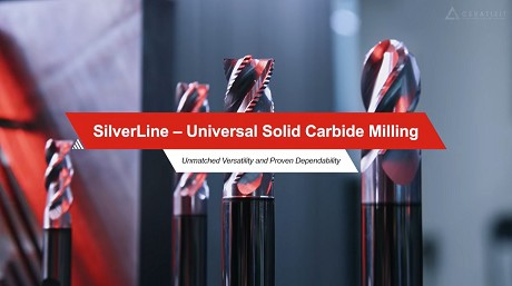 CERATIZIT SilverLine: Fresa frontal de metal duro integral